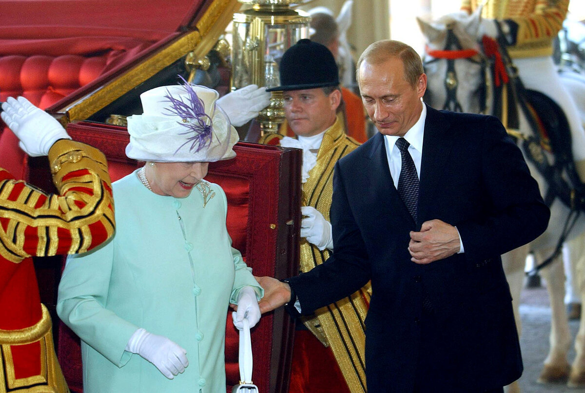 Визит путина в великобританию 2003