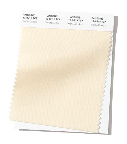 Цвет "Ванильный крем" (Vanilla Custard) Источник фото www.pantone.com