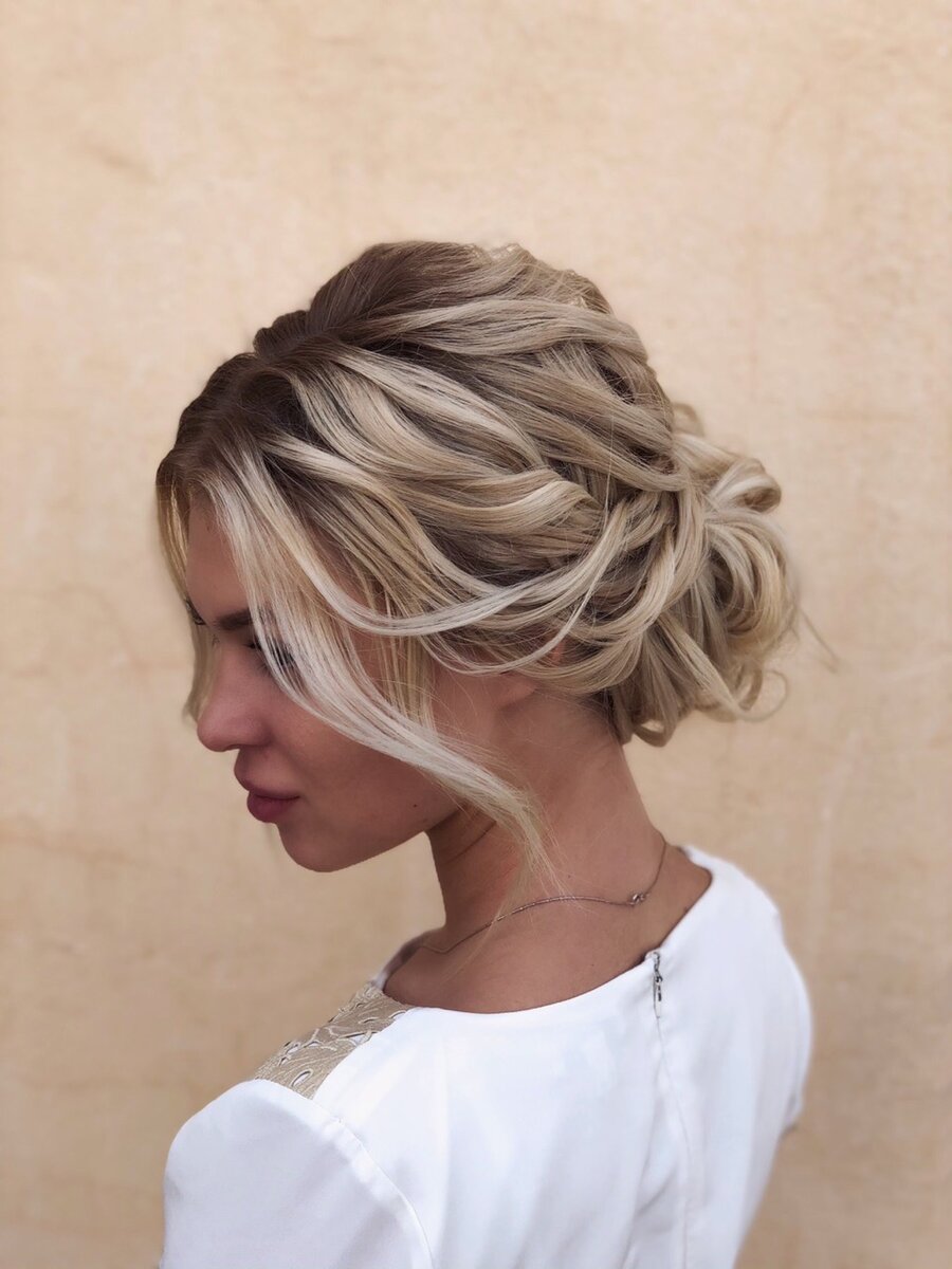 Быстрая прическа из серф локонов