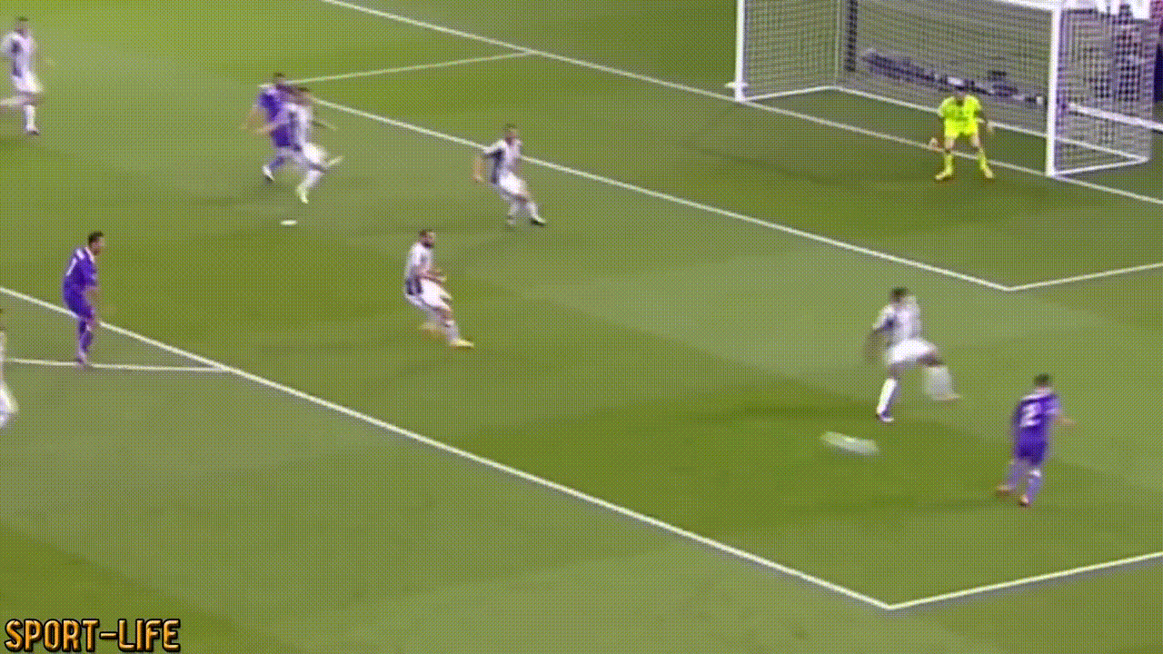 0:1. Криштиану Роналду. 20 минута.