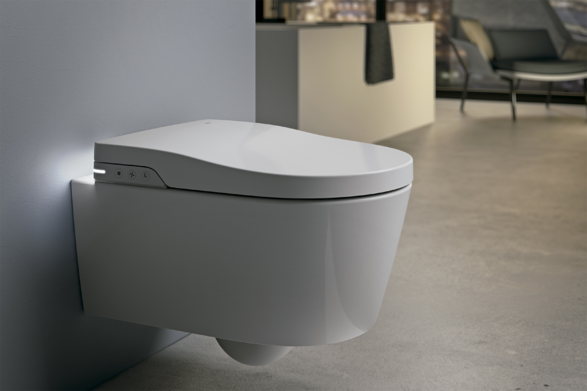 Электронный унитаз Roca In-Wash Inspira 803060001 безободковый с электронной крышкой-биде