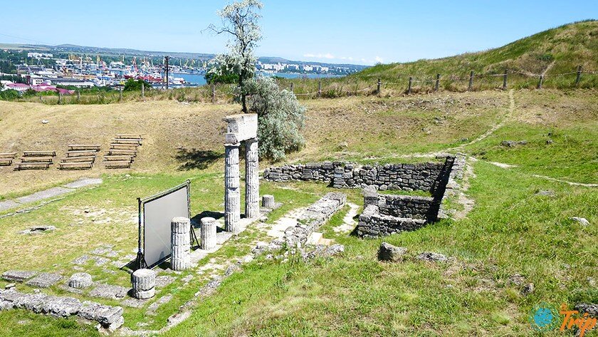Руины древнего Пантикапея – Керчь