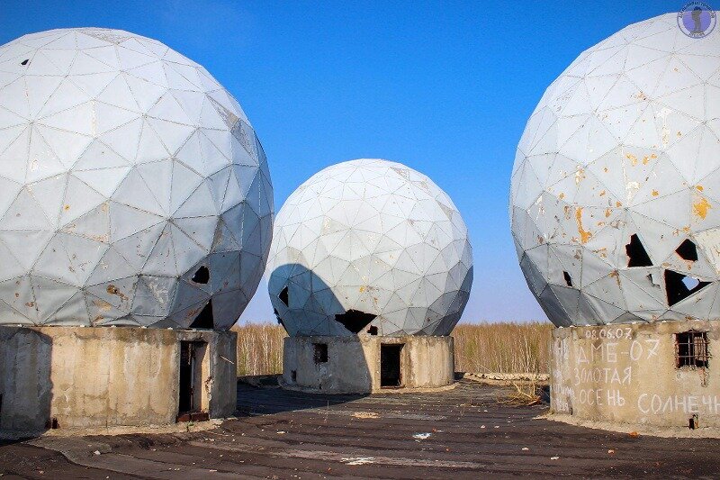 Забытый посреди тайги недостроенный советский радиоцентр космической связи