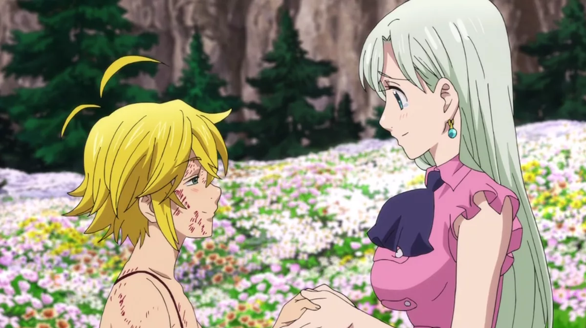 семь смертных грехов: узники небес мультфильм 2018. семь смертных грехов мелиодас. аниме семь смертных грехов 7 грех. семь смертных грехов мелиодас и элизабет. семь смертных грехов мультсериал.