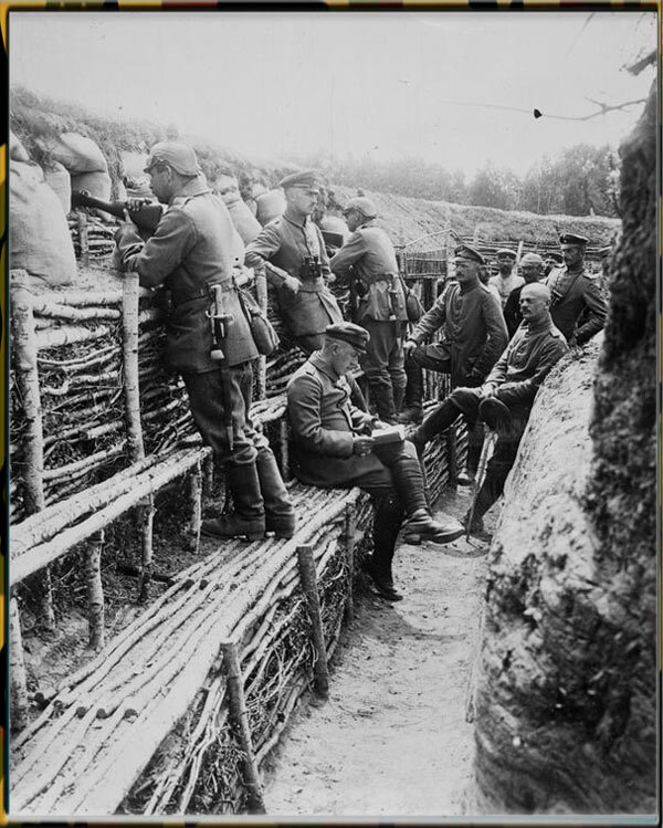 Немецкий окоп