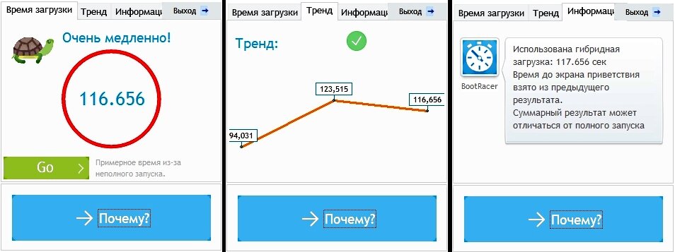 Программа представляет из себя "Бенчмарк" скорости загрузки вашего ПК с набором рекомендаций и необходимых инструментов для анализа состояния системы в целом.