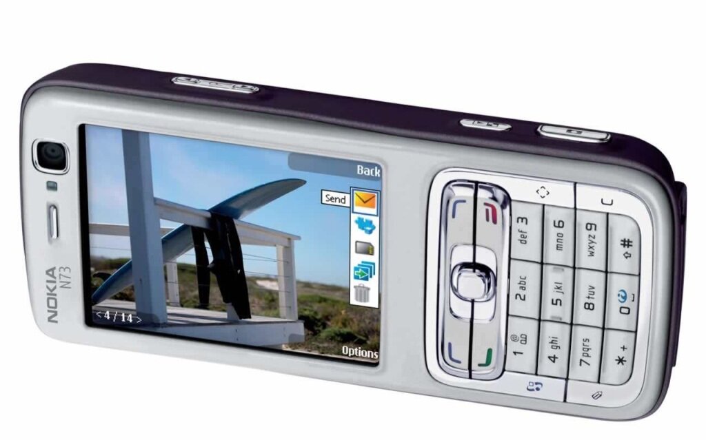 Nokia N73 был у моего друга