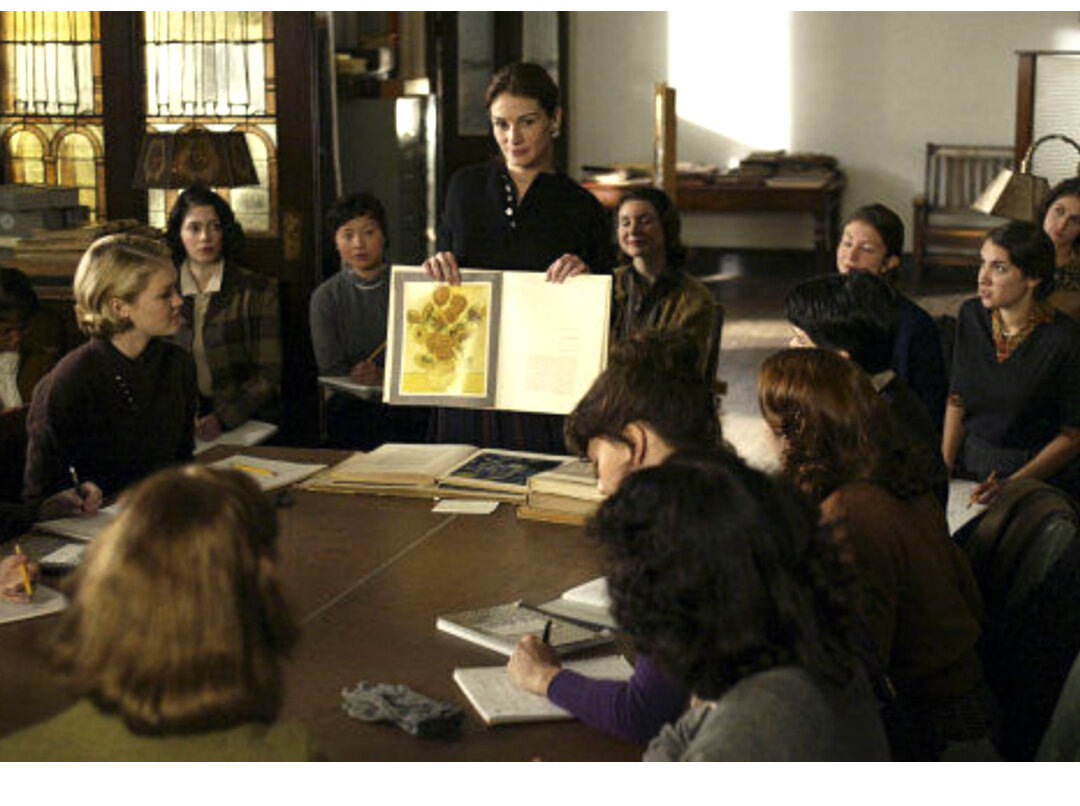 Кадр из фильма "Улыбка Моны Лизы", 2003