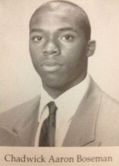 Чедвик Боузман в юности.