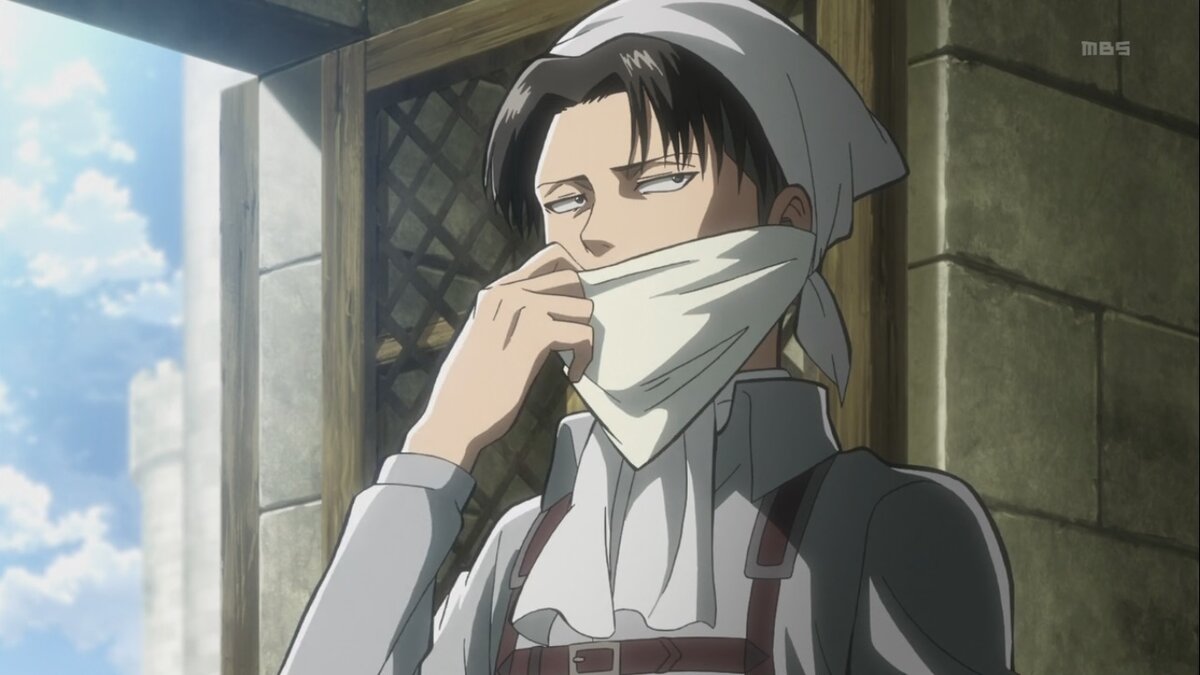 Кадр из аниме: "Атака Титанов"