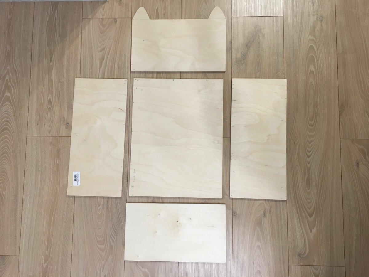 Доработал неровные края бруском с наклейной нождачкой