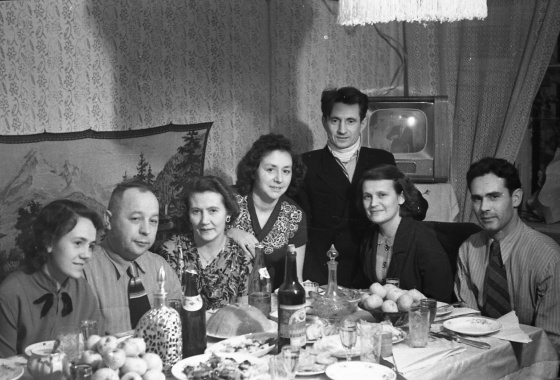 Советское застолье