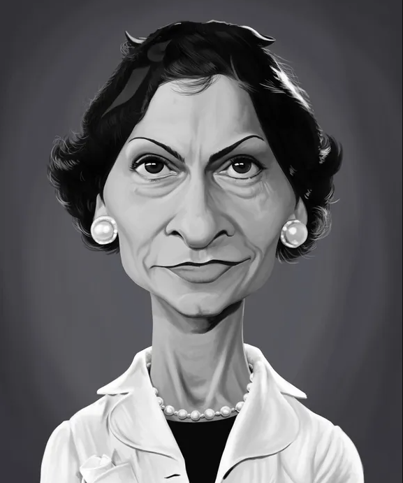 Интерьерный постер с изображением Gabrielle Bonheur Chanel