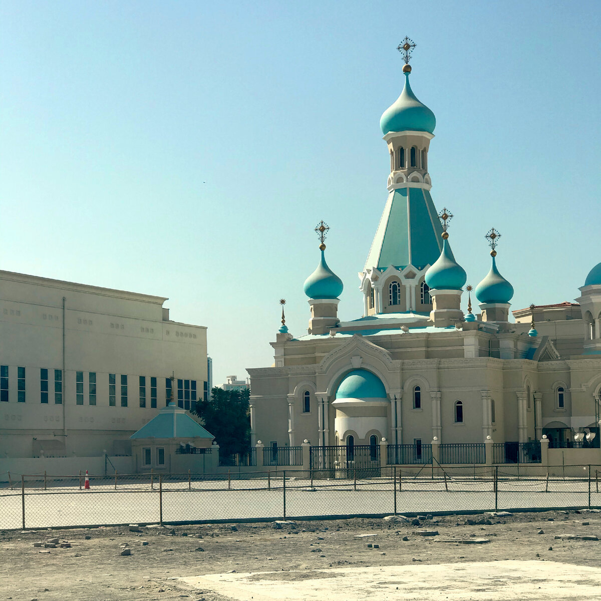 Русский православный приход Святого апостола Филиппа в Шардже, ОАЭ. Фото автора