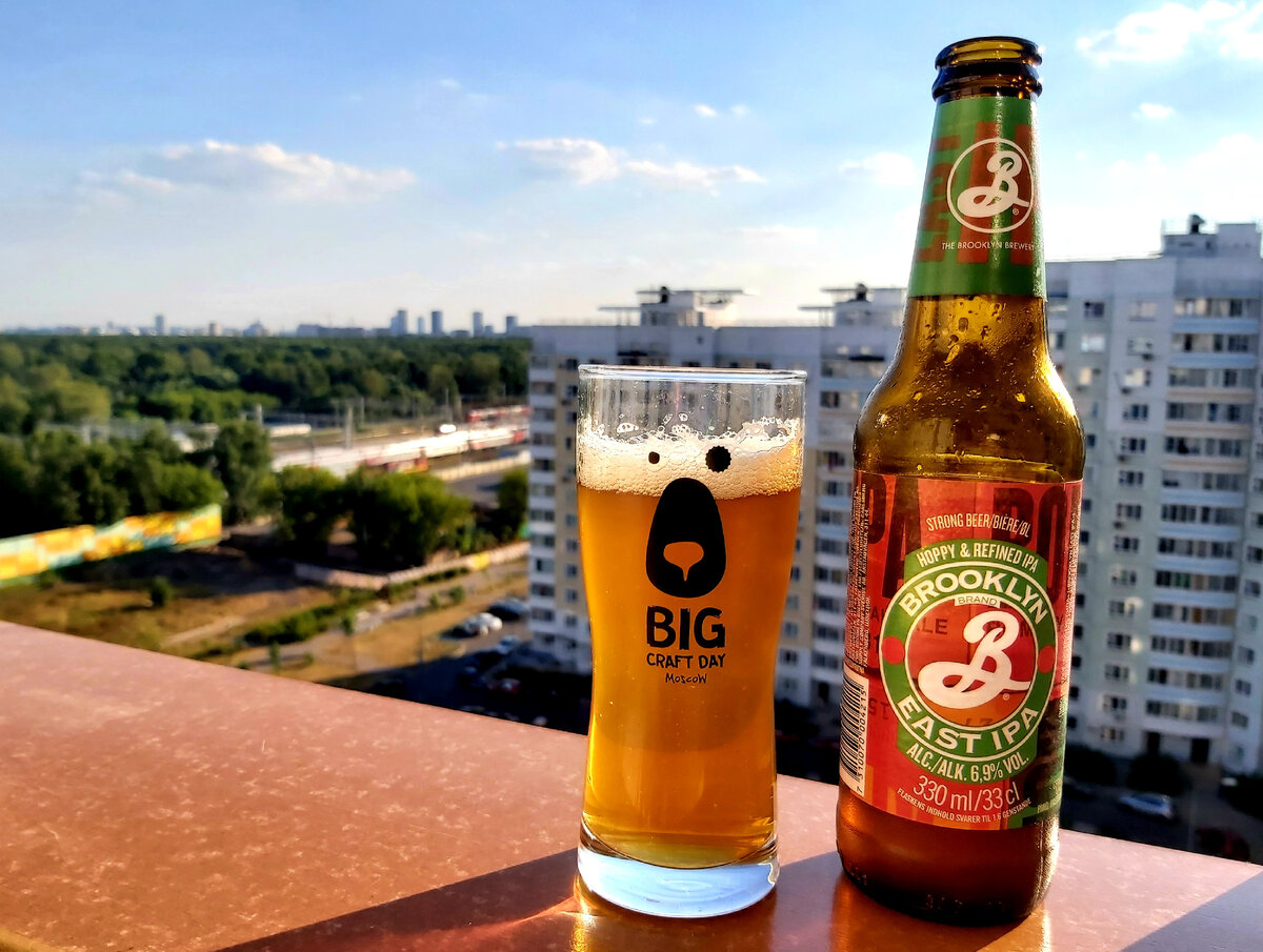Brooklyn East IPA, фото автора