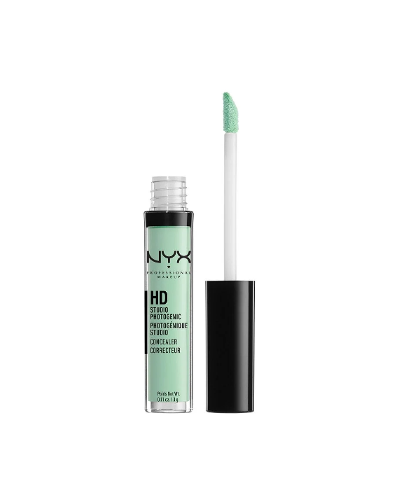 Жидкий консилер для лица HD Concealer Wand, Оттенок GREEN 12, NYX Professional Makeup.