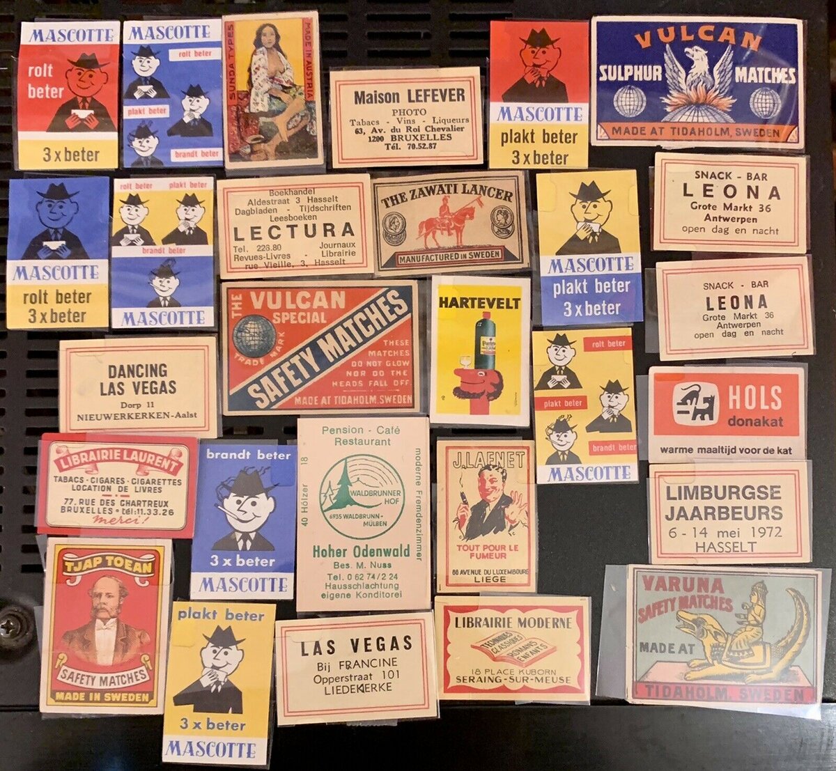 Старые шведские спички