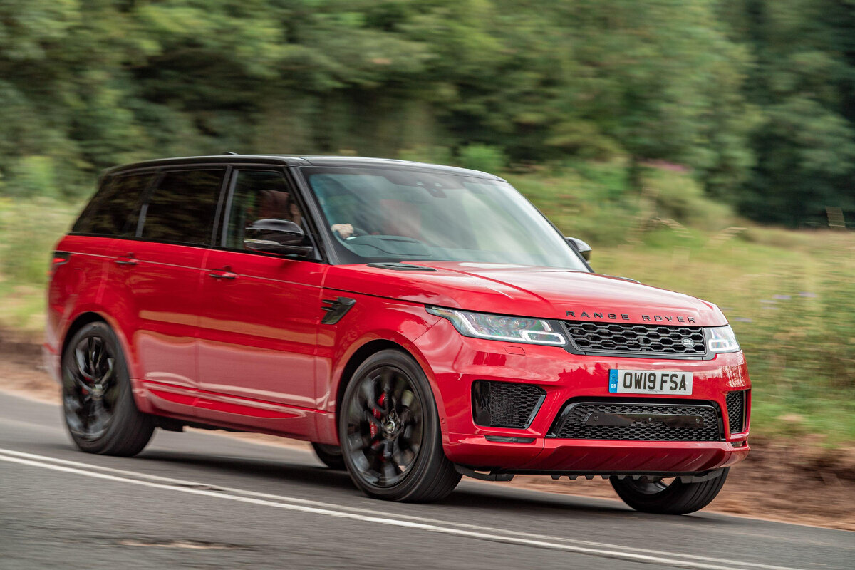 "Land Rover Range Rover Sport SVR"