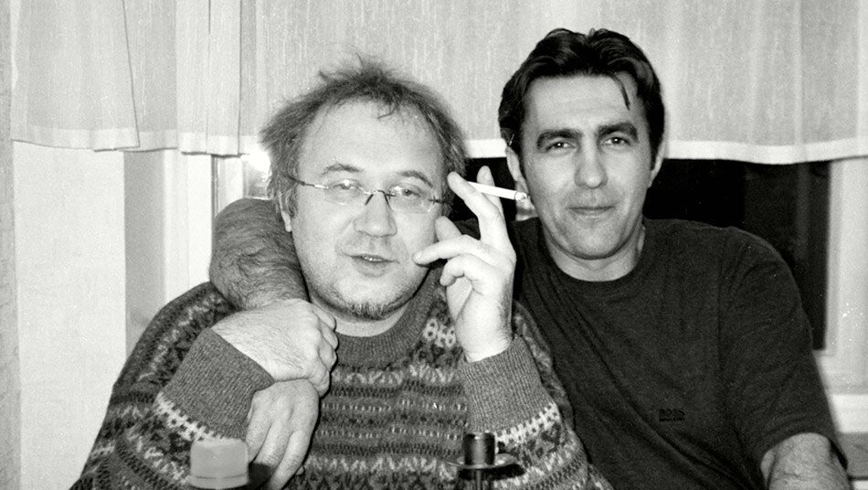 Илья Кормильцев и Вячеслав Бутусов