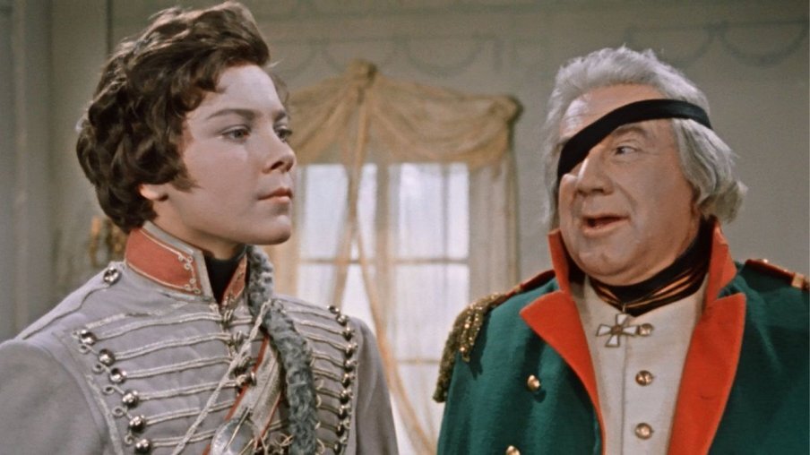 Кадр из к/ф "Гусарская баллада", 1962 г. Реж. Э.Рязанов.