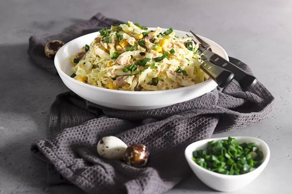 Салат для тех, кто хочет быстро похудеть. Кушать и не поправляться :)