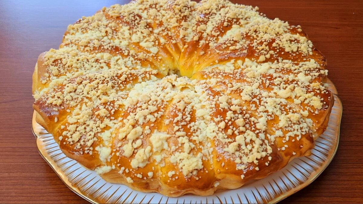 Пазанда Замира пирог с творогом