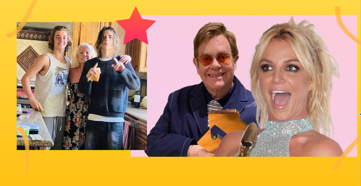 сыновья Бритни выросли  без нее, новый проект Бритни Спирс и Элтона Джона скоро порадует их поклонников