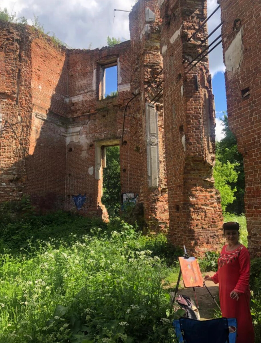 Пленэр в Алабино. Фото с сайта Ассоциации pleinair-russia.ru