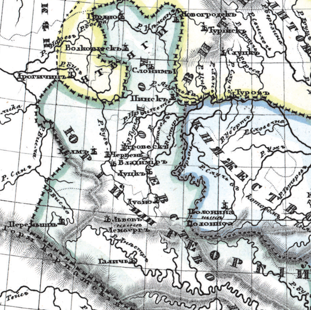 Источник: Атлас Российского государства, 1831-го года издания.