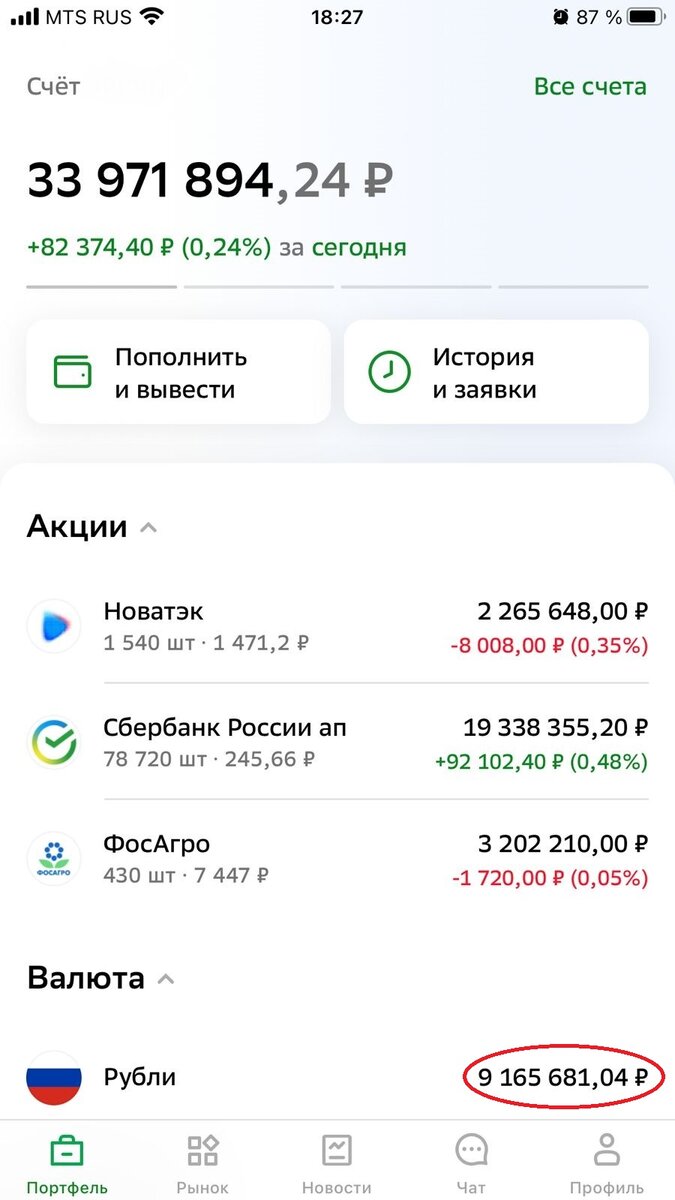 Портфель до закупок
