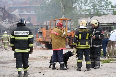    Взрыв на заводе в Сергиевом Посаде ©Дмитрий Зайчиков