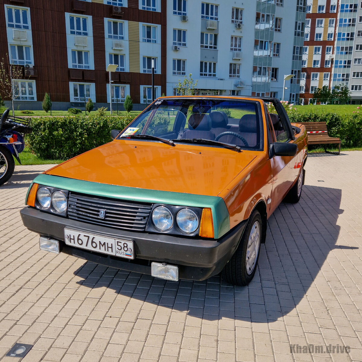 ИХ ВСЕГО 60 ШТУК! Встретил уникальную LADA Samara Cabrio. В чём её  особенности? | KhaDm.drive | Дзен