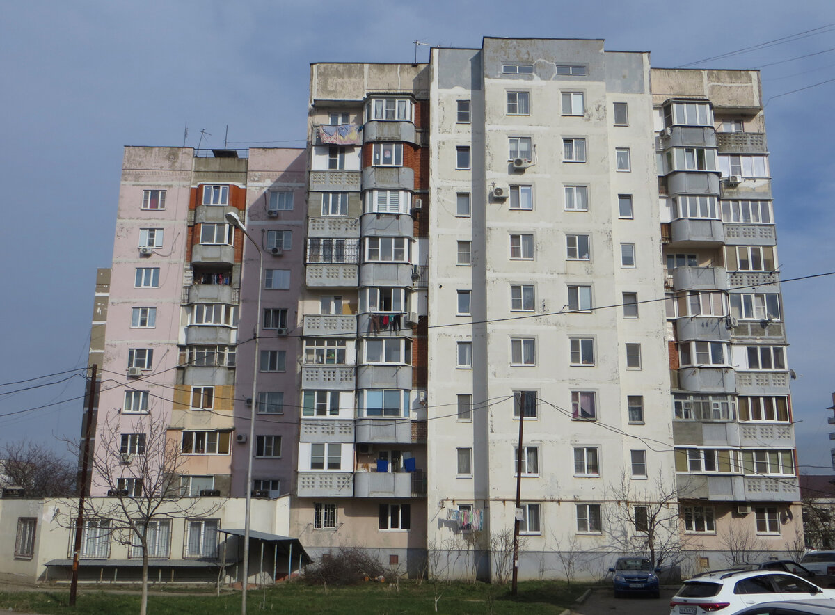 Типовые дома СССР. «Молдавские» девятиэтажки серии 143 в республике  Карачаево-Черкесия | Drimogemon | Дзен