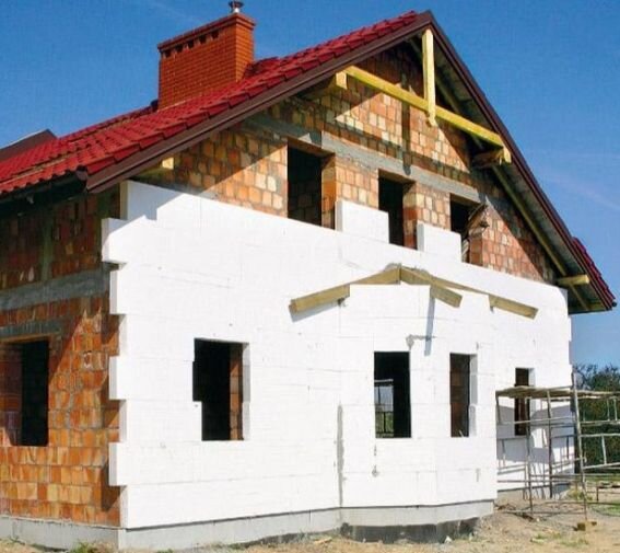 Это правильное утепление фасада, или неправильное?