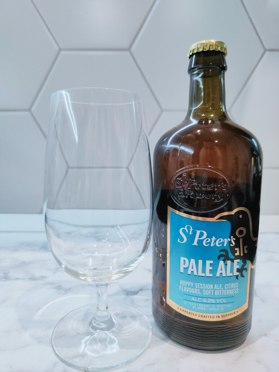 Пиво "St. Peter's Pale Ale" (Пэйл Эль) из Великобритании
