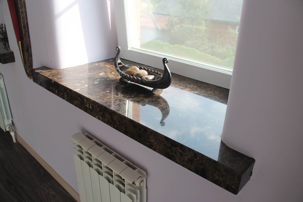 Подоконник из натурального камня (фото из интернета)