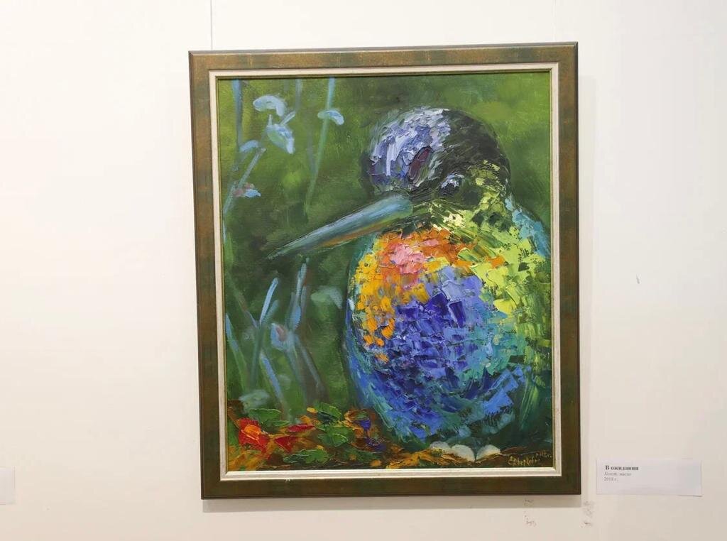    В  Туле , в зале на Красноармейском, 16 , проходит выставка Екатерины Дворкович "Однажды летом...-7