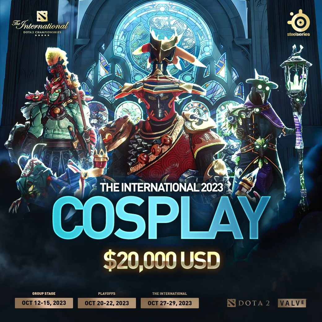     Конкурс косплея на The International 12