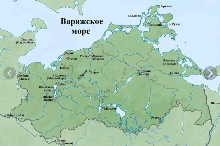 Венедское или Варяжское море.