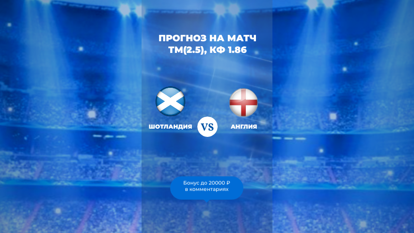 Шотландия - Англия прогноз на матч