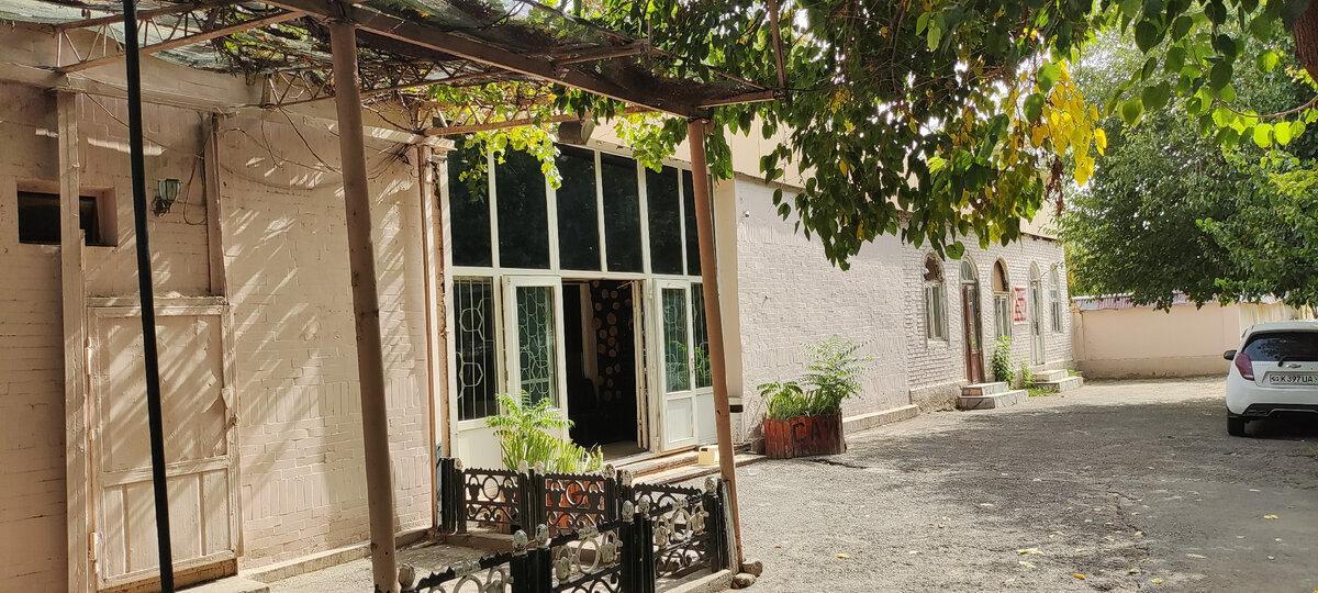 уютный ташкентский дворик. Ничего не предвещало беды .