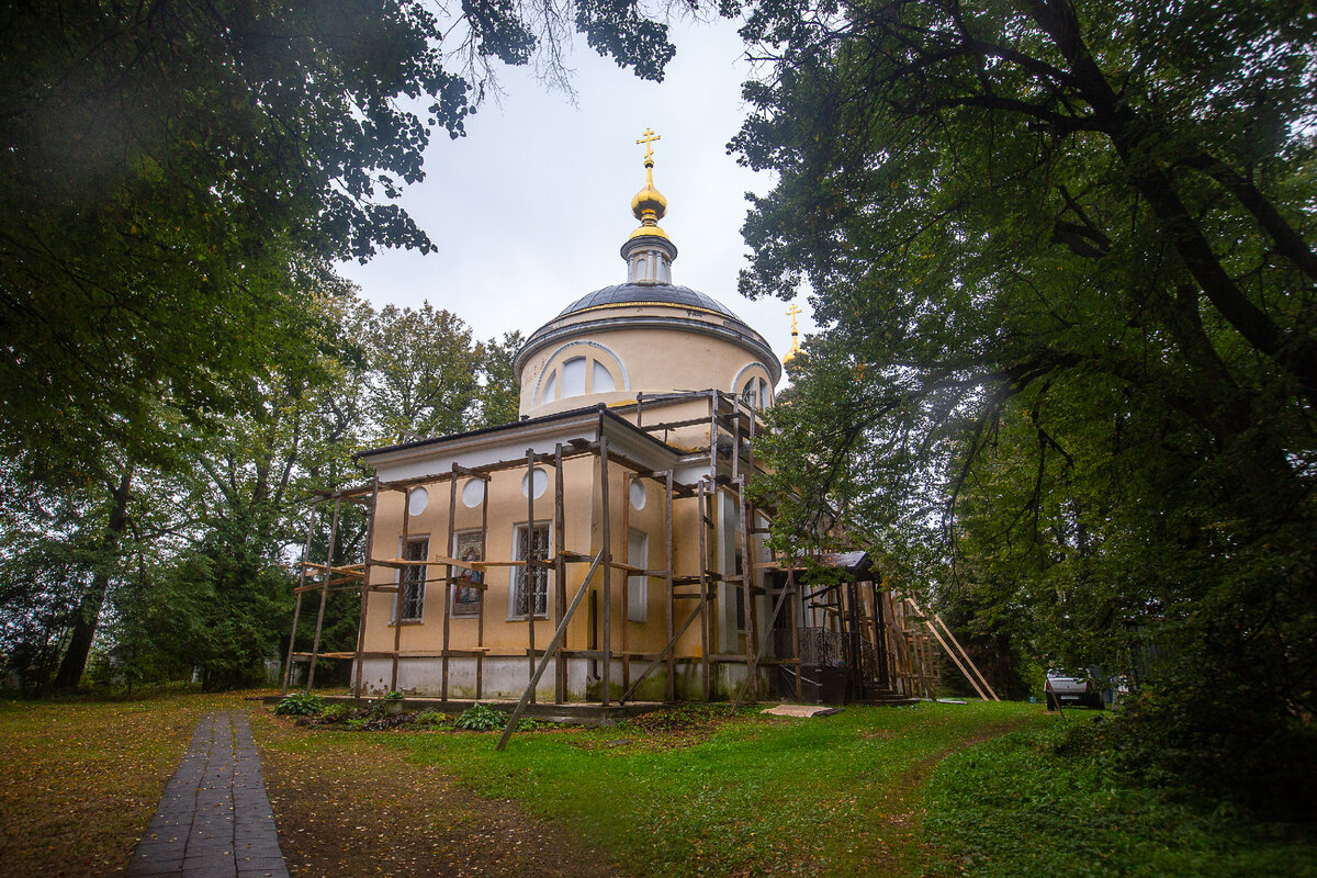Храм Рождества Христова. Рождествено, городской округ Истра Московской области. Фото автора статьи 