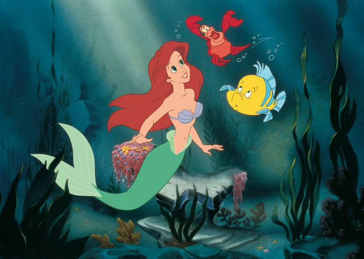 Кадр из мультфильма "Русалочка"