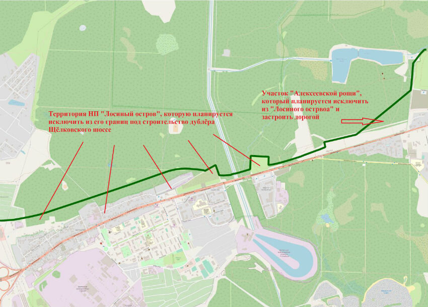 Дорога через лосиный остров проект