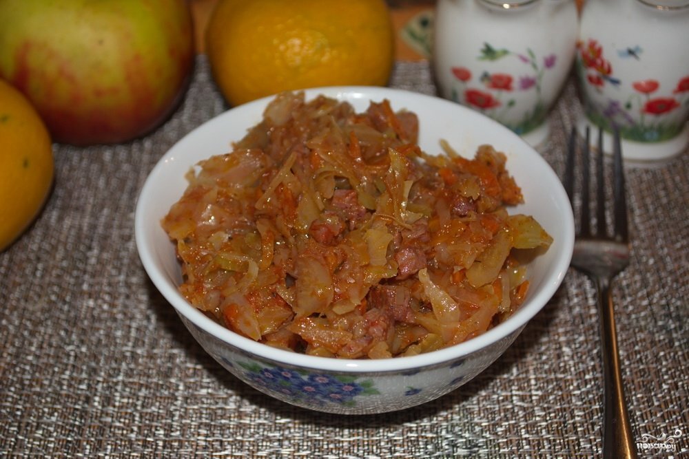 Солянка с сосисками в мультиварке рецепт с фото пошагово