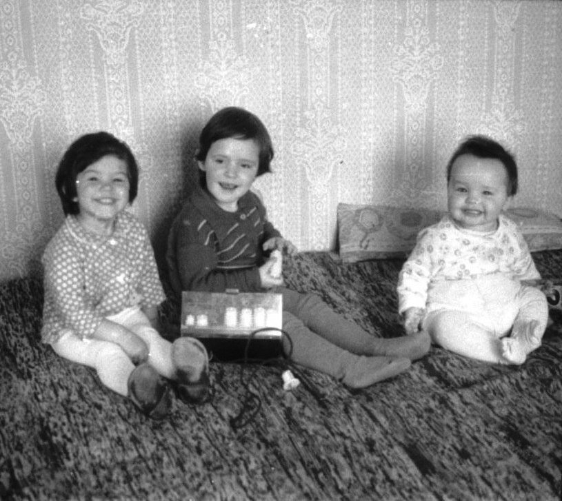 Трое погодков. Фото из личного архива, 1981 год
