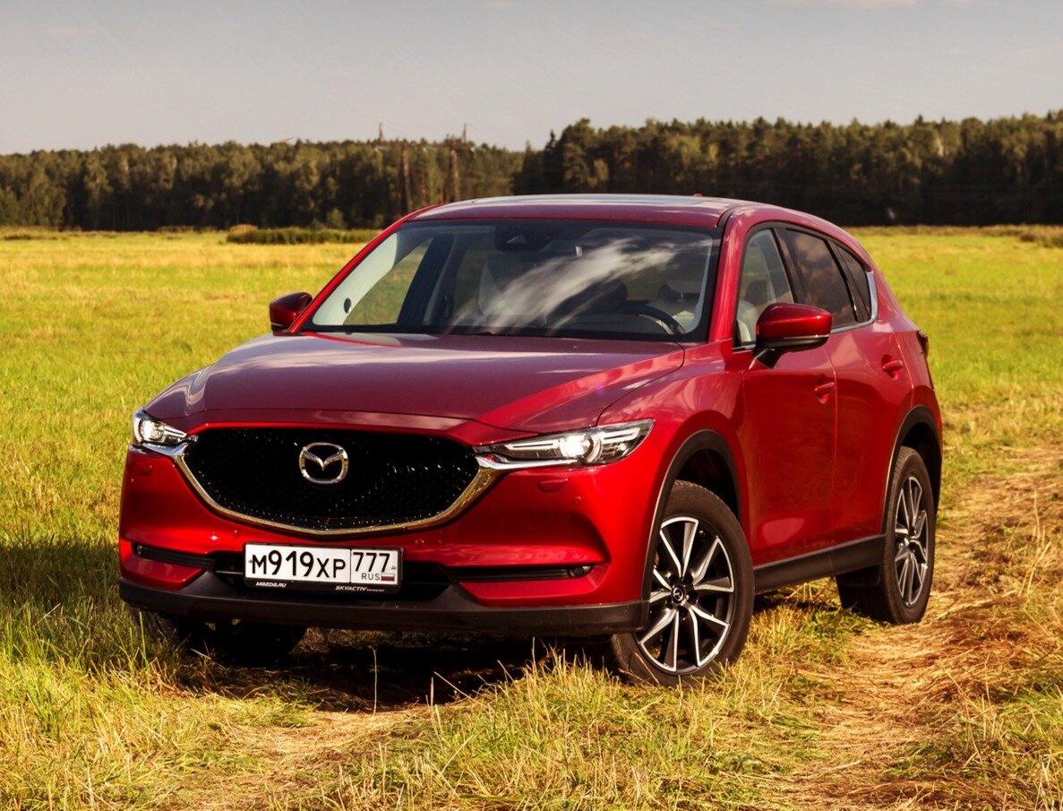 Mazda CX 5 Вишневая