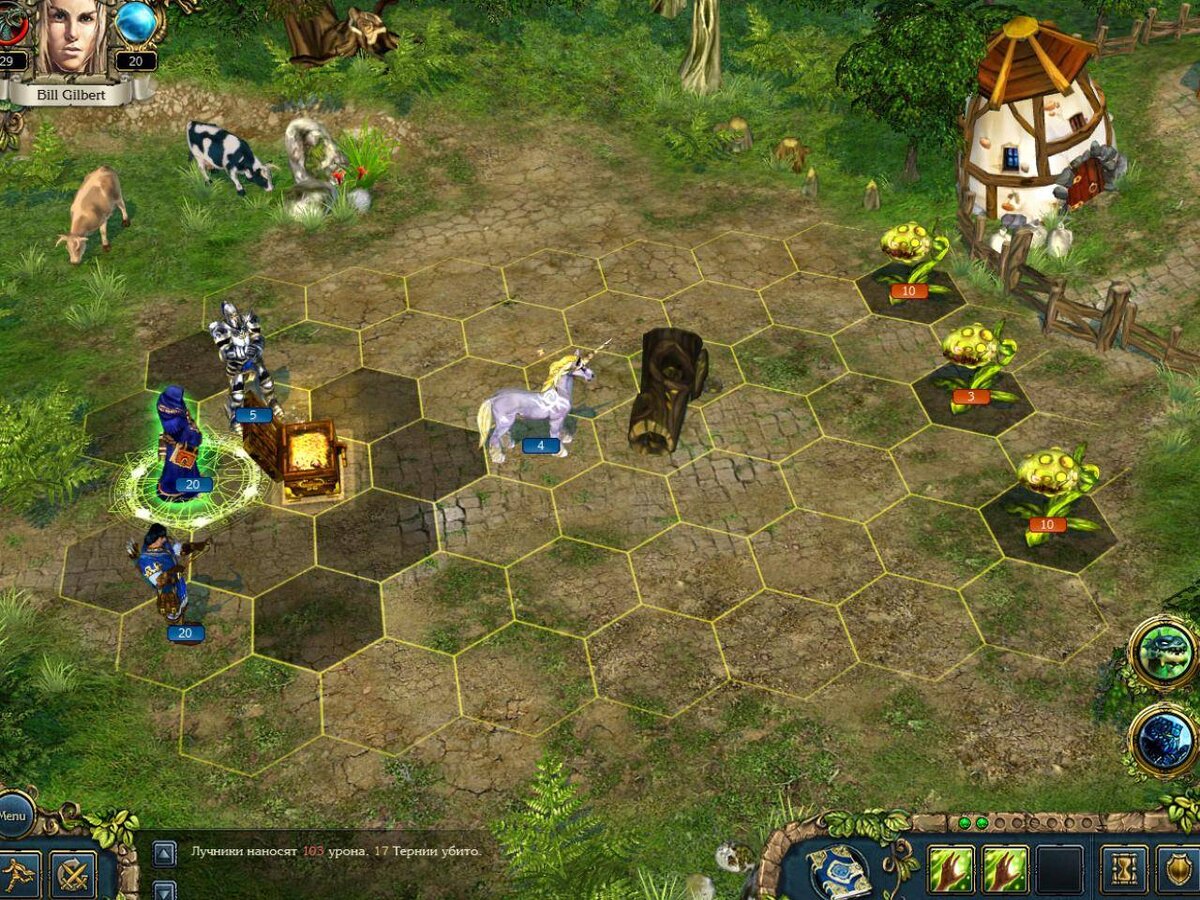 скриншот боя