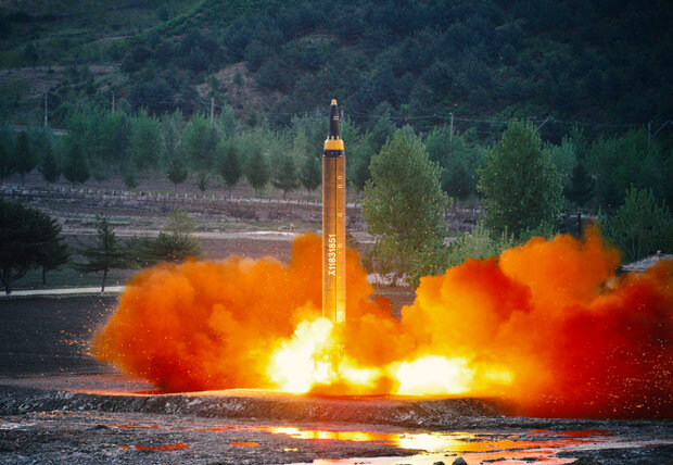 Запуск ракеты «Хвасон-12»
Центральное телеграфное агентство Кореи, Korean Central News Agency