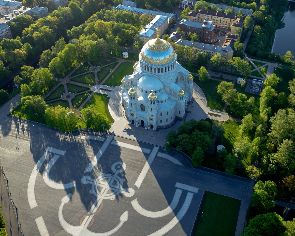 храм с высоты птичьего полета